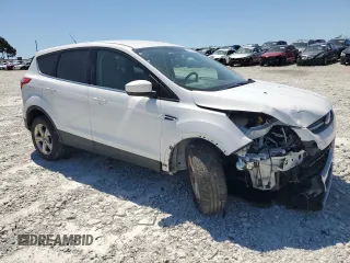 2014 Ford Escape SE with VIN 1FMCU0GX2EUA81549, listed as a Copart auction lot 53231685 with 107,546 mi miles and Salvage Title. Bid and sale history available at carsss.com. Image 4.