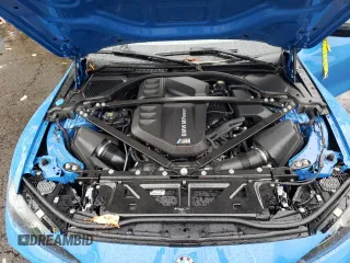 2022 BMW M4 Competition xDrive with VIN WBS43AZ02NCJ07132, listed as a Copart auction lot 72815864 with 7,167 mi miles and Salvage Title. Bid and sale history available at carsss.com. Image 13.
