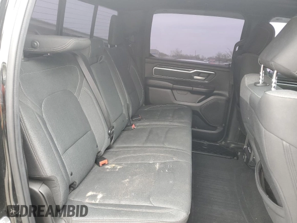 2019 Ram 1500 Big Horn/Lone Star with VIN 1C6SRFFT5KN731765, listed as a Copart auction lot 51946135 with 95,644 mi miles and Salvage Title. Bid and sale history available at carsss.com. Image 10.