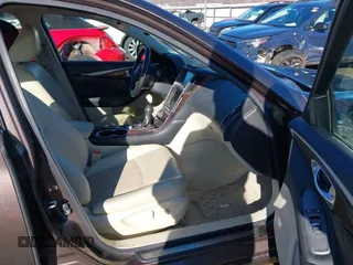 2014 Infiniti Q50 Hybrid Sport with VIN JN1AV7AP3EM691473, listed as a IAAI auction lot 41348911 with 128,851 mi miles and . Bid and sale history available at DreamBid. Image 5.