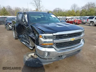 2017 Chevrolet Silverado 1500 LT with VIN 1GCVKREC3HZ126576, listed as a IAAI auction lot 41477637 with 124,670 mi miles. Bid and sale history available at carsss.com. Image 1.