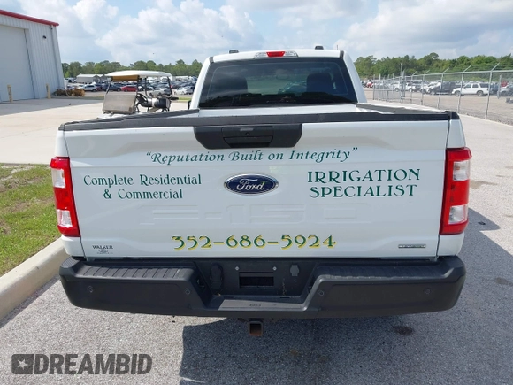 2023 Ford F-150 XL with VIN 1FTMF1CP7PKF84555, listed as a IAAI auction lot 42197597 with 12,216 mi miles and . Bid and sale history available at DreamBid. Image 17.