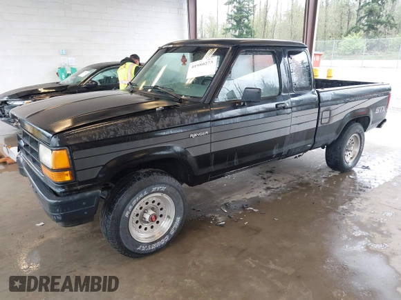 1989 Ford Ranger with VIN 1FTCR15T2KPB41366, listed as a IAAI auction lot 41980273 with 57,772 mi miles. Bid and sale history available at carsss.com. Image 17.