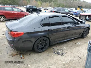 2017 BMW 5 Series 540i xDrive with VIN WBAJE7C37HG888055, listed as a Copart auction lot 51471245 with Not provided miles and Salvage title. Bid and sale history available at DreamBid. Image 3.