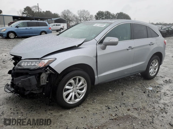 2018 Acura RDX w/Technology Pkg with VIN 5J8TB4H59JL027021, listed as a Copart auction lot 48119365 with 97,204 mi miles and Salvage Title. Bid and sale history available at carsss.com. Image 1.