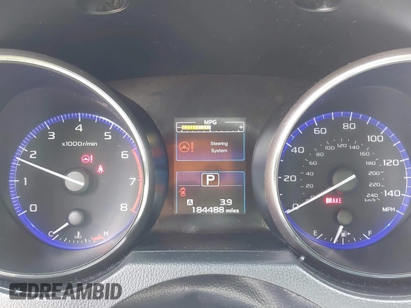 2015 Subaru Legacy Premium with VIN 4S3BNBC64F3007322, listed as a IAAI auction lot 42313146 with 184,488 mi miles and . Bid and sale history available at DreamBid. Image 7.