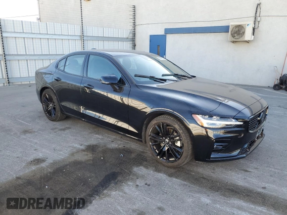 2024 Volvo S60 Plus Black Edition with VIN 7JRL12TH2RG304962, listed as a Copart auction lot 88587335 with 10,896 mi miles and Salvage title. Bid and sale history available at DreamBid. Image 4.