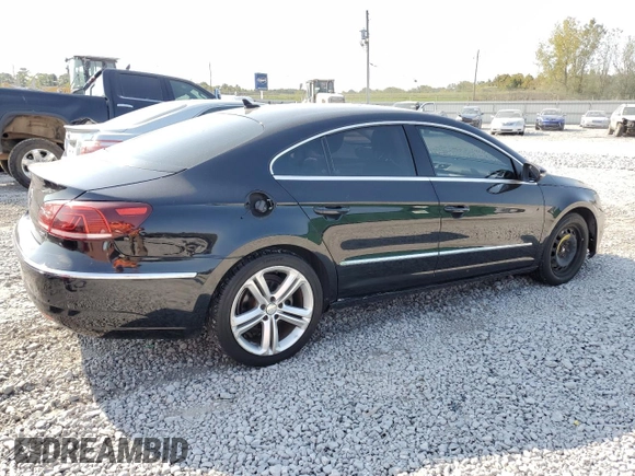 2013 Volkswagen CC R-Line with VIN WVWBP7AN1DE506629, listed as a Copart auction lot 76407484 with 154,551 mi miles and Clean Title. Bid and sale history available at DreamBid. Image 3.