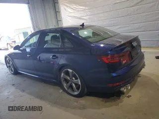 2018 Audi S4 Prestige z VIN WAUC4BF47JA136772, wystawiony jako Copart lot #54249175 z przebiegiem 87 419 mil mil oraz Tytuł czysty. Historia ofert i sprzedaży dostępna na DreamBid. Obrazek 2.