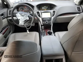 2015 Acura TLX Tech with VIN 19UUB1F59FA007473, listed as a Copart auction lot 74054264 with 129,312 mi miles and Salvage Title. Bid and sale history available at carsss.com. Image 8.