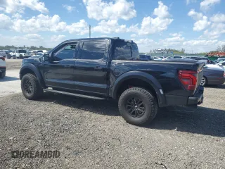 2024 Ford F-150 Raptor with VIN 1FTFW1RG4RFA57634, listed as a Copart auction lot 50156555 with 19,887 mi miles and Salvage Title. Bid and sale history available at carsss.com. Image 2.