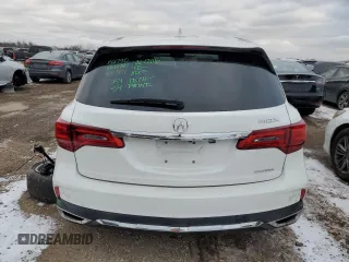 2019 Acura MDX with VIN 5J8YD4H30KL018157, listed as a Copart auction lot 88299435 with 46,726 mi miles and Salvage Title. Bid and sale history available at carsss.com. Image 6.