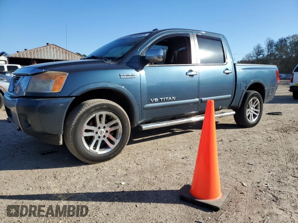 2014 Nissan Titan Pro-4X with VIN 1N6BA0EC6EN503726, listed as a Copart auction lot 86565894 with 266,399 mi miles and Salvage title. Bid and sale history available at DreamBid. Image 1.