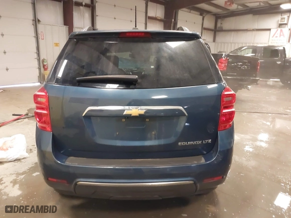 2016 Chevrolet Equinox LTZ with VIN 2GNALDEKXG6134522, listed as a IAAI auction lot 41566266 with 174,278 mi miles. Bid and sale history available at carsss.com. Image 16.