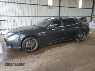 2014 Maserati Quattroporte S Q4 z VIN ZAM56RRA3E1097504, wystawiony jako Copart lot #56478345 z przebiegiem 97 627 mil mil oraz Szkoda całkowita • Salvage title. Historia ofert i sprzedaży dostępna na DreamBid. Obrazek 1.