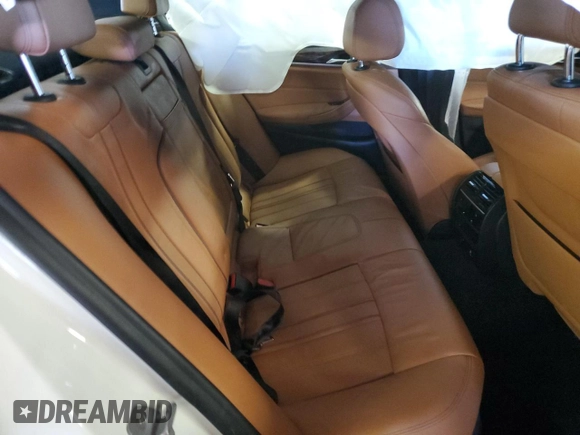 2018 BMW 5 Series 530e xDrive with VIN WBAJB1C50JB085596, listed as a Copart auction lot 63790042 with Not Provided miles and Salvage Title. Bid and sale history available at DreamBid. Image 6.