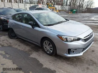 2022 Subaru Impreza with VIN 4S3GTAB68N3714834, listed as a IAAI auction lot 41177652 with 18,717 mi miles. Bid and sale history available at carsss.com. Image 1.