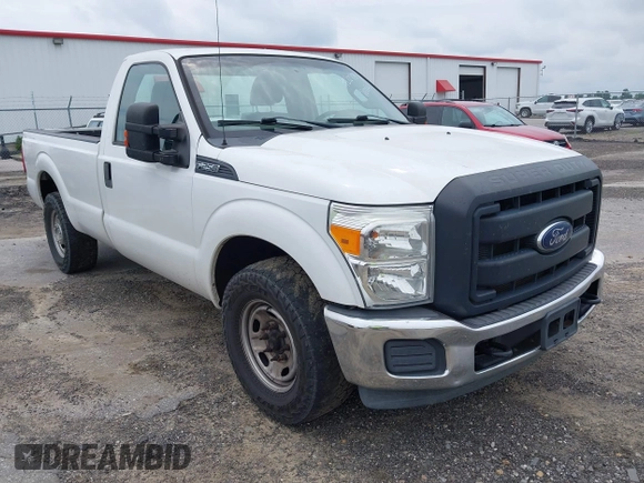 2014 Ford F-250 XL with VIN 1FTBF2A65EEA70612, listed as a IAAI auction lot 42707134 with 235,156 mi miles and . Bid and sale history available at DreamBid. Image 1.