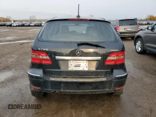 2009 Mercedes-Benz B 200 with VIN WDDFH34X09J395175, listed as a Copart auction lot 77177294 with 246,122 mi miles and Salvage Title. Bid and sale history available at carsss.com. Image 6.
