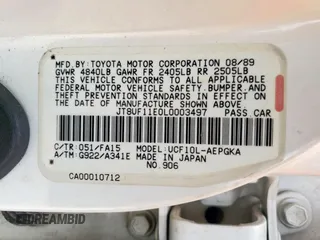 1990 Lexus LS z VIN JT8UF11E0L0003497, wystawiony jako Copart lot #58539825 z przebiegiem 192 016 mil mil oraz Tytuł czysty. Historia ofert i sprzedaży dostępna na DreamBid. Obrazek 12.