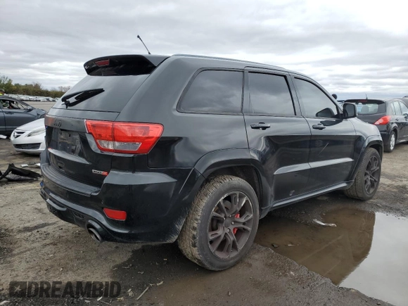 2012 Jeep Grand Cherokee SRT8 with VIN 1C4RJFDJ4CC350907, listed as a Copart auction lot 49409205 with 171,352 mi miles and Clean Title. Bid and sale history available at carsss.com. Image 3.