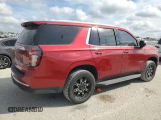 2021 Chevrolet Tahoe LS with VIN 1GNSCMKD7MR237939, listed as a Copart auction lot 71068894 with Not provided miles and Salvage title. Bid and sale history available at DreamBid. Image 3.