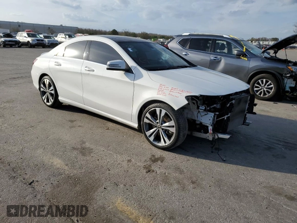 2019 Mercedes-Benz CLA with VIN WDDSJ4EB4KN768325, listed as a Copart auction lot 40885793 with 64,597 mi miles. Bid and sale history available at carsss.com. Image 4.