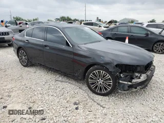 2017 BMW 5 Series 530i with VIN WBAJA5C37HG894776, listed as a Copart auction lot 54784035 with 117,987 mi miles and Salvage Title. Bid and sale history available at carsss.com. Image 4.