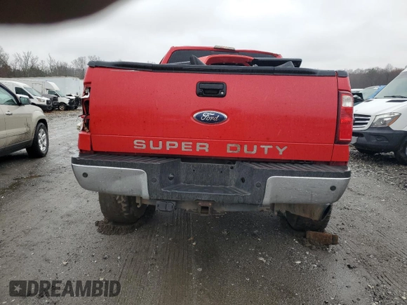 2011 Ford F-350 XL with VIN 1FT8W3BT1BEB74174, listed as a Copart auction lot 44437685 with Not Provided miles and Salvage Title. Bid and sale history available at DreamBid. Image 6.