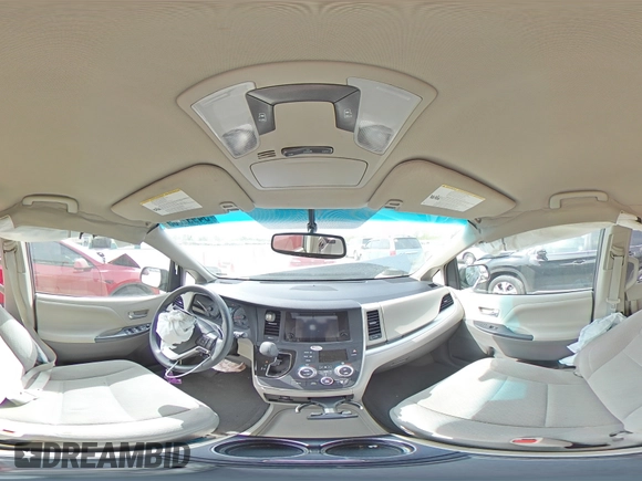 2015 Toyota Sienna LE AAS с VIN 5TDKK3DC8FS554952, выставлен на аукционе Copart как лот 54992385 с пробегом 98 399 миль миль и Списание • Salvage title. История ставок и продаж доступна на DreamBid. Изображение 16.