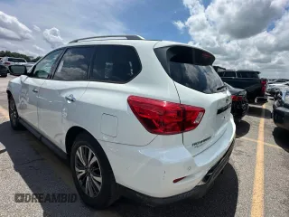 2017 Nissan Pathfinder Platinum with VIN 5N1DR2MN6HC653754, listed as a Copart auction lot 65097605 with 142,494 mi miles and Clean title. Bid and sale history available at DreamBid. Image 3.