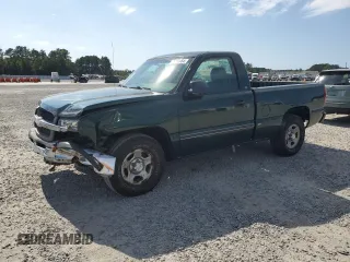 2003 Chevrolet Silverado 1500 with VIN 1GCEC14V63Z122760, listed as a Copart auction lot 76280064 with 131,370 mi miles and Salvage Title. Bid and sale history available at carsss.com. Image 1.