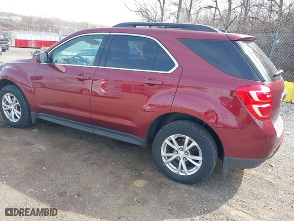 2016 Chevrolet Equinox LT with VIN 2GNFLFEKXG6226182, listed as a IAAI auction lot 41747404 with 119,026 mi miles. Bid and sale history available at carsss.com. Image 3.