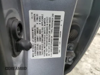 2018 Honda Civic EX with VIN 2HGFC2F75JH532134, listed as a Copart auction lot 51215215 with 35,189 mi miles and Salvage Title. Bid and sale history available at DreamBid. Image 14.
