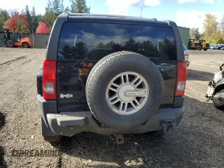 2008 Hummer H3 SUV Luxury with VIN 5GTEN43E588185822, listed as a Copart auction lot 76406734 with 181,808 mi miles and Clean Title. Bid and sale history available at carsss.com. Image 6.