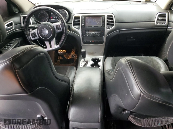 2012 Jeep Grand Cherokee SRT8 with VIN 1C4RJFDJ7CC217641, listed as a Copart auction lot 44060105 with 108,858 mi miles and Salvage Title. Bid and sale history available at carsss.com. Image 8.