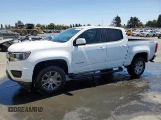 2019 Chevrolet Colorado 4WD LT with VIN 1GCGTCEN7K1266527, listed as a Copart auction lot 63466305 with 41,545 mi miles and Clean title. Bid and sale history available at DreamBid. Image 1.