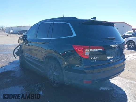 2022 Honda Pilot Special Edition with VIN 5FNYF5H22NB027603, listed as a IAAI auction lot 41651697 with 64,566 mi miles and . Bid and sale history available at carsss.com. Image 3.