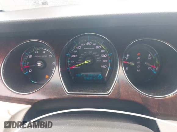 2010 Ford Taurus Limited with VIN 1FAHP2FWXAG161881, listed as a IAAI auction lot 42381282 with 124,605 mi miles and . Bid and sale history available at DreamBid. Image 7.