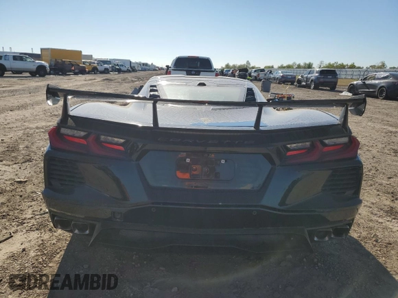 2020 Chevrolet Corvette 2LT with VIN 1G1Y72D42L5118848, listed as a Copart auction lot 81445864 with 0 mi miles and Salvage Title. Bid and sale history available at carsss.com. Image 6.