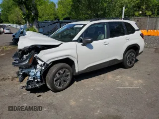 2025 Subaru Forester Premium with VIN JF2SLDBC0SH500311, listed as a Copart auction lot 55269395 with 508 mi miles and Salvage title. Bid and sale history available at DreamBid. Image 1.