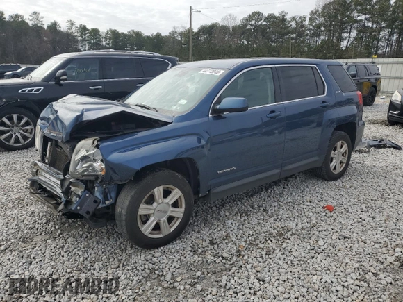 2016 GMC Terrain SLE with VIN 2GKFLSEK2G6169904, listed as a Copart auction lot 44773945 with 102,682 mi miles and Salvage Title. Bid and sale history available at DreamBid. Image 1.