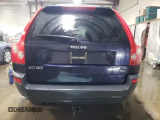 2005 Volvo XC90 with VIN YV1CZ911051174824, listed as a Copart auction lot 89026035 with 224,717 mi miles and Salvage Title. Bid and sale history available at carsss.com. Image 6.