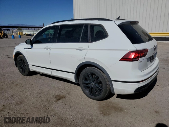 2022 Volkswagen Tiguan SE R-Line Black with VIN 3VVCB7AX1NM038645, listed as a Copart auction lot 53868295 with 78,371 mi miles and Salvage title. Bid and sale history available at DreamBid. Image 2.