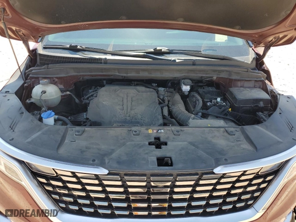 2022 Kia Carnival SX with VIN KNDNE5H31N6074714, listed as a Copart auction lot 68877584 with 56,656 mi miles and Salvage Title. Bid and sale history available at carsss.com. Image 12.