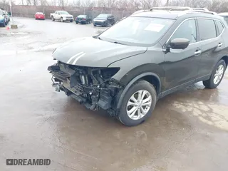 2016 Nissan Rogue S with VIN KNMAT2MVXGP709517, listed as a IAAI auction lot 41493634 with 179,064 mi miles. Bid and sale history available at carsss.com. Image 6.