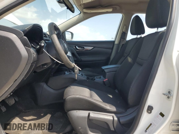 2017 Nissan Rogue SV with VIN KNMAT2MV7HP548402, listed as a Copart auction lot 53717045 with 146,650 mi miles and Salvage title. Bid and sale history available at DreamBid. Image 7.