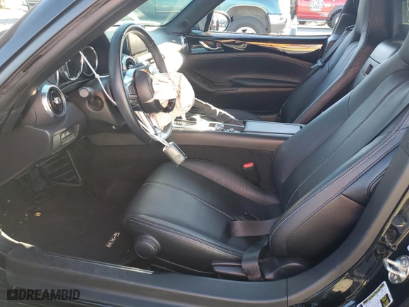 2023 Mazda MX-5 Miata RF Grand Touring with VIN JM1NDAM75P0552594, listed as a Copart auction lot 87289444 with 17,149 mi miles and Salvage Title. Bid and sale history available at carsss.com. Image 7.
