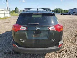2013 Toyota RAV4 XLE with VIN JTMRFREV2D5012237, listed as a Copart auction lot 63235605 with 196,493 mi miles and Salvage title. Bid and sale history available at DreamBid. Image 6.
