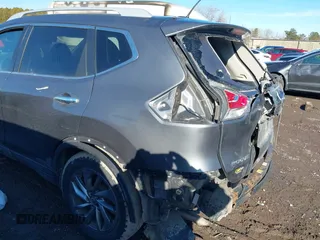 2014 Nissan Rogue SL with VIN 5N1AT2MV7EC868186, listed as a IAAI auction lot 41758363 with 111,037 mi miles. Bid and sale history available at carsss.com. Image 6.